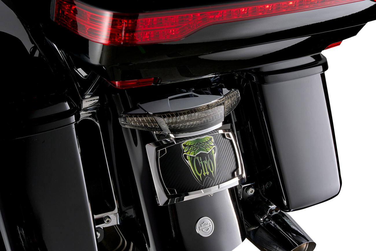 Ciro Latitude Tail Light With LightStrike For Harley Ultra 2014-2024