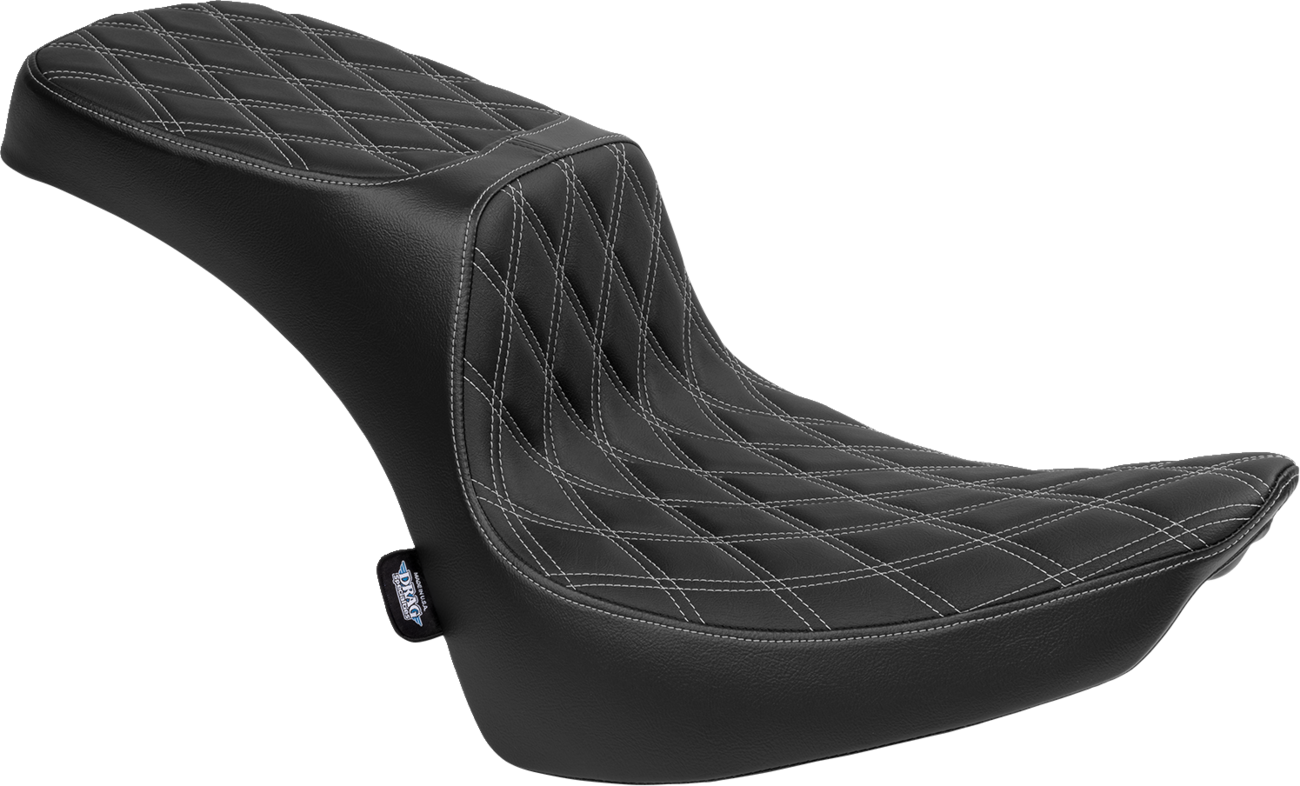 SEAT PERFORMANCE PREDATOR III 2-UP SILVER DD VINYL SOFTAIL