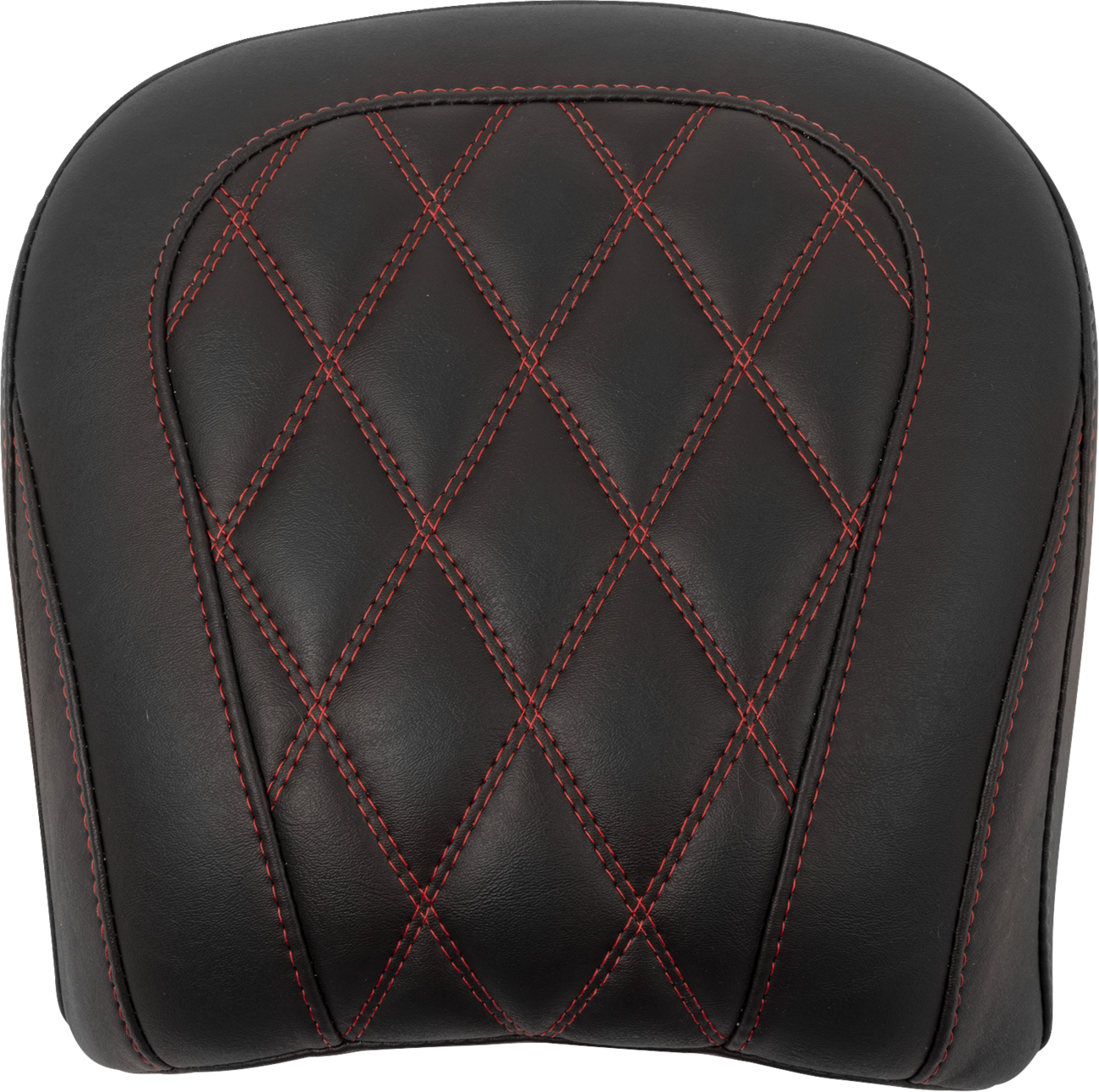 Mustang Wide Tripper™ Seat - Passenger - Dark Cherry Stitching - FLT/FLH '23-'25 Harley Davidson