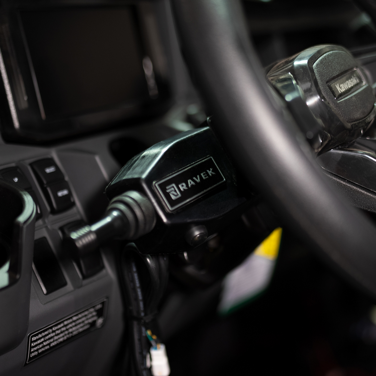 Ravek Steering Column Turn Signal Stalk Lever - Kawasaki Ridge