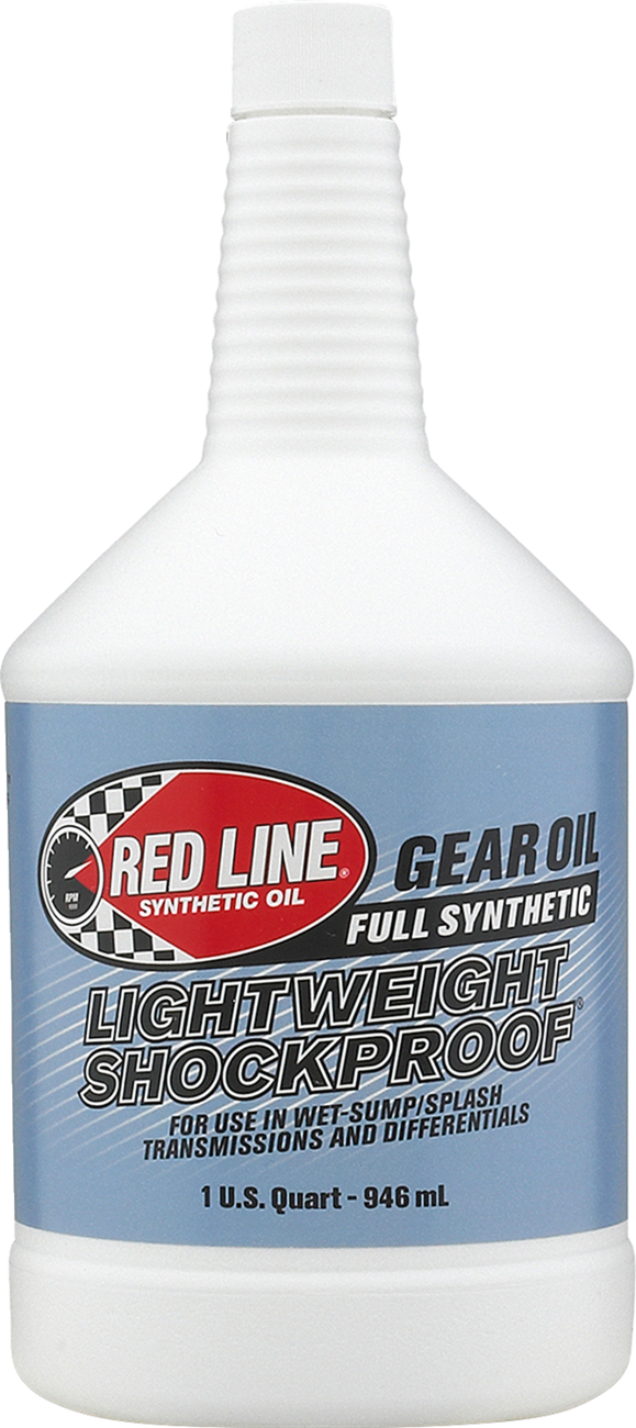 RED LINE SYNTHETIC OIL Lightweight Shockproof® Gear Oil
