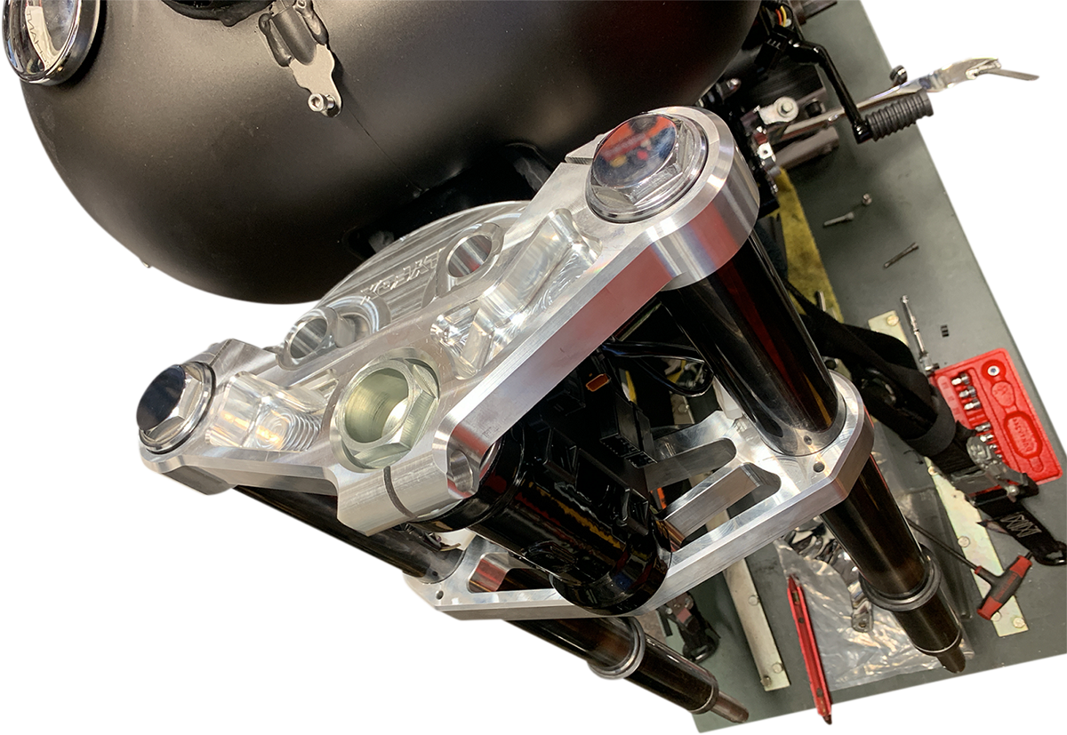 SlyFox Performance 49mm Triple Tree For Harley Touring