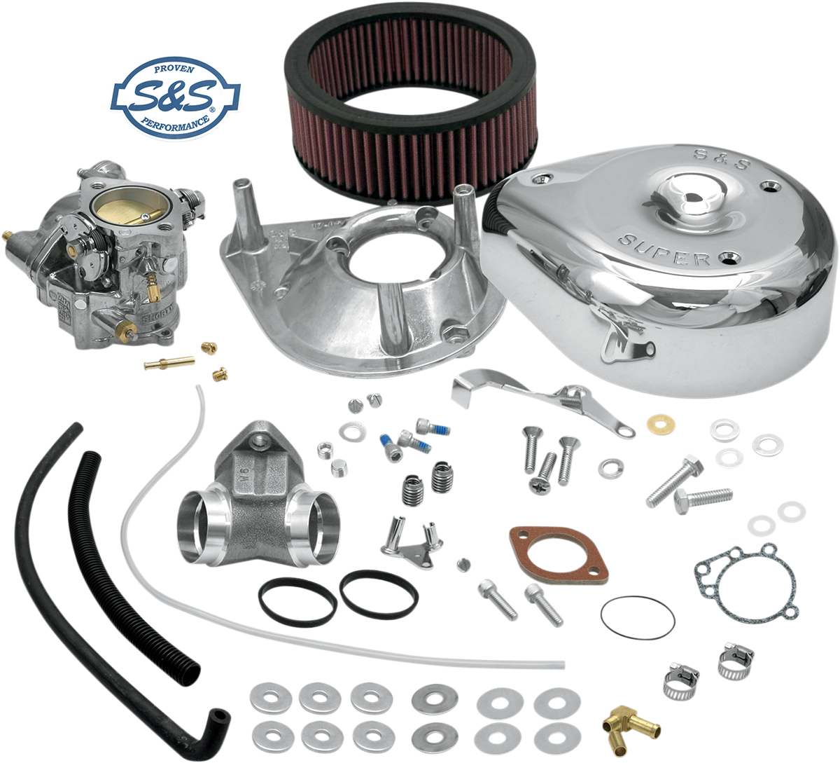 S&S CYCLE Super E Carburetor Kit with Manifold