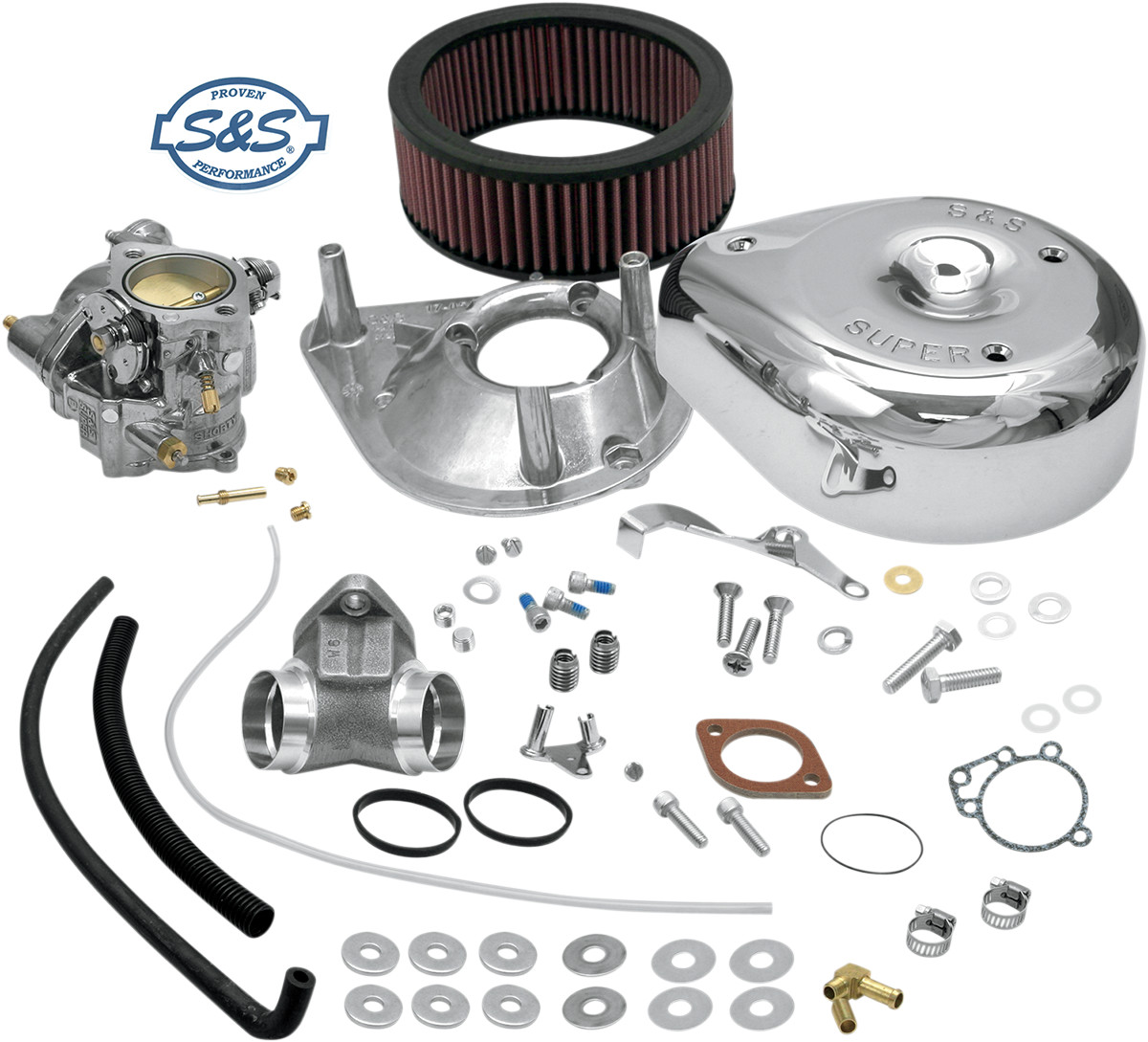 S&S CYCLE Super E Carburetor Kit with Manifold