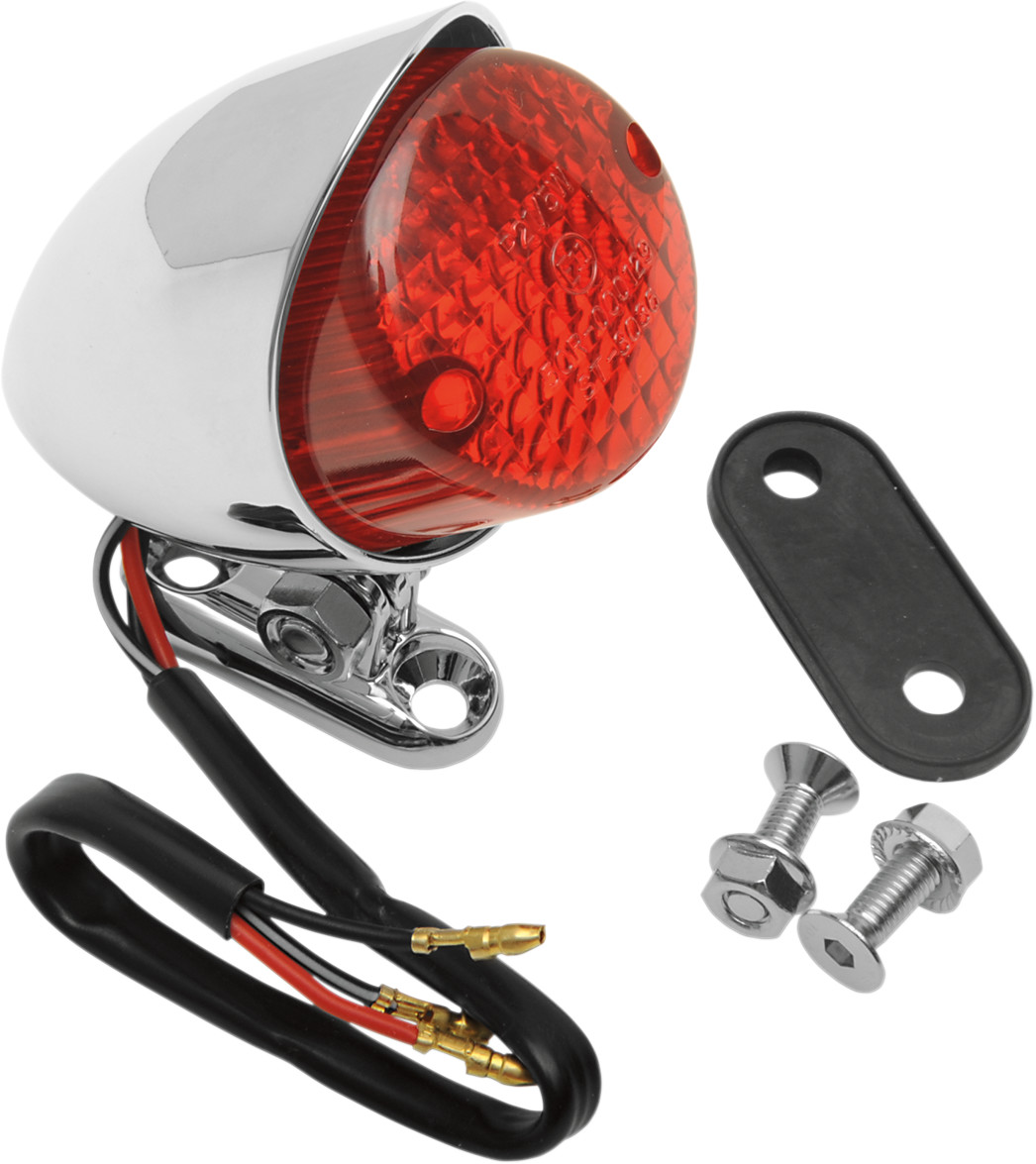 Drag specialties Taillight - Bobber - Red Lens