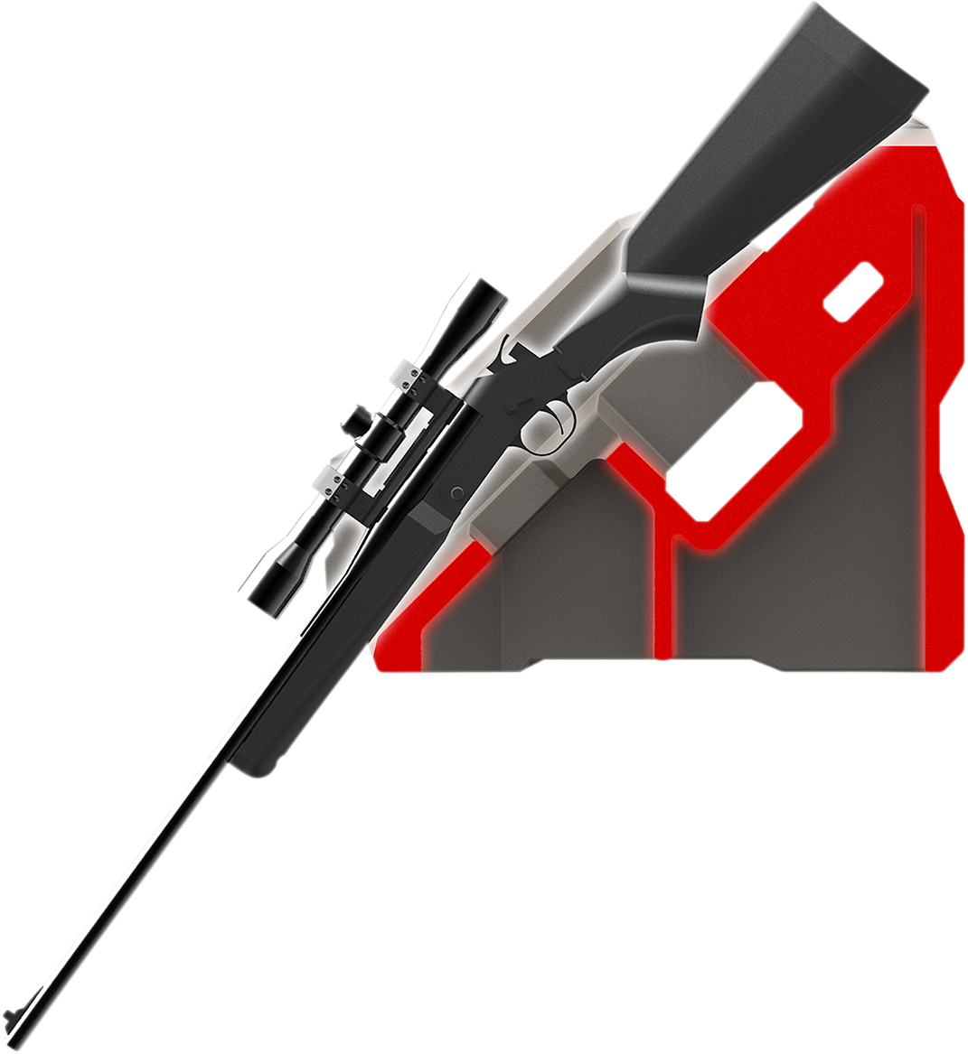 SEIZMIK ICOS 2AR On Seat Gun Holder