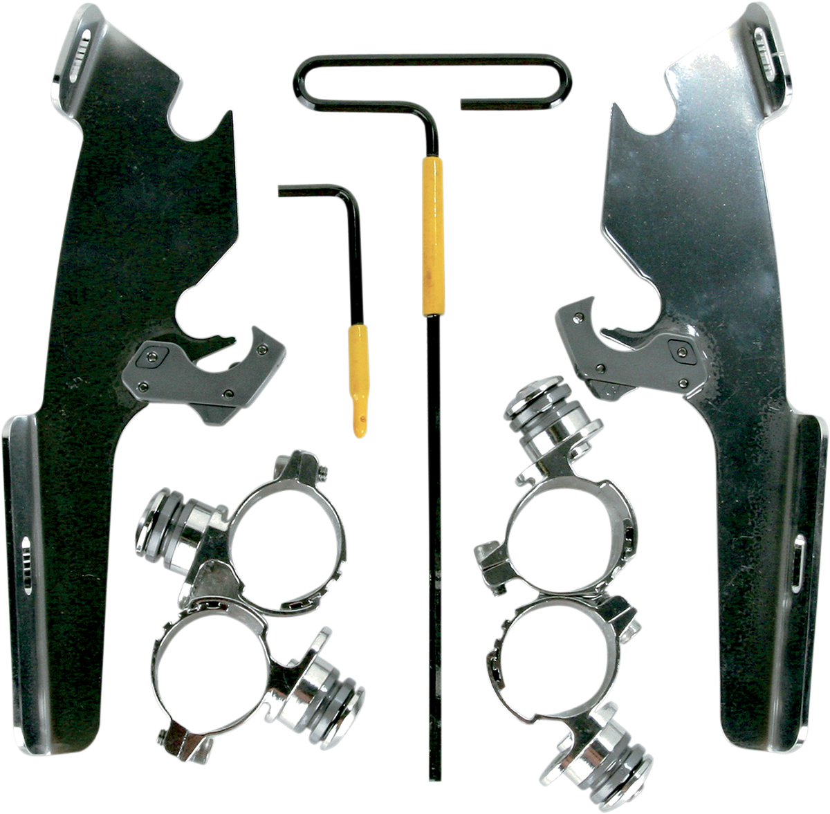 Memphis shades Windshield Trigger-Lock Complete Mount Kit Yamaha/Kawasaki