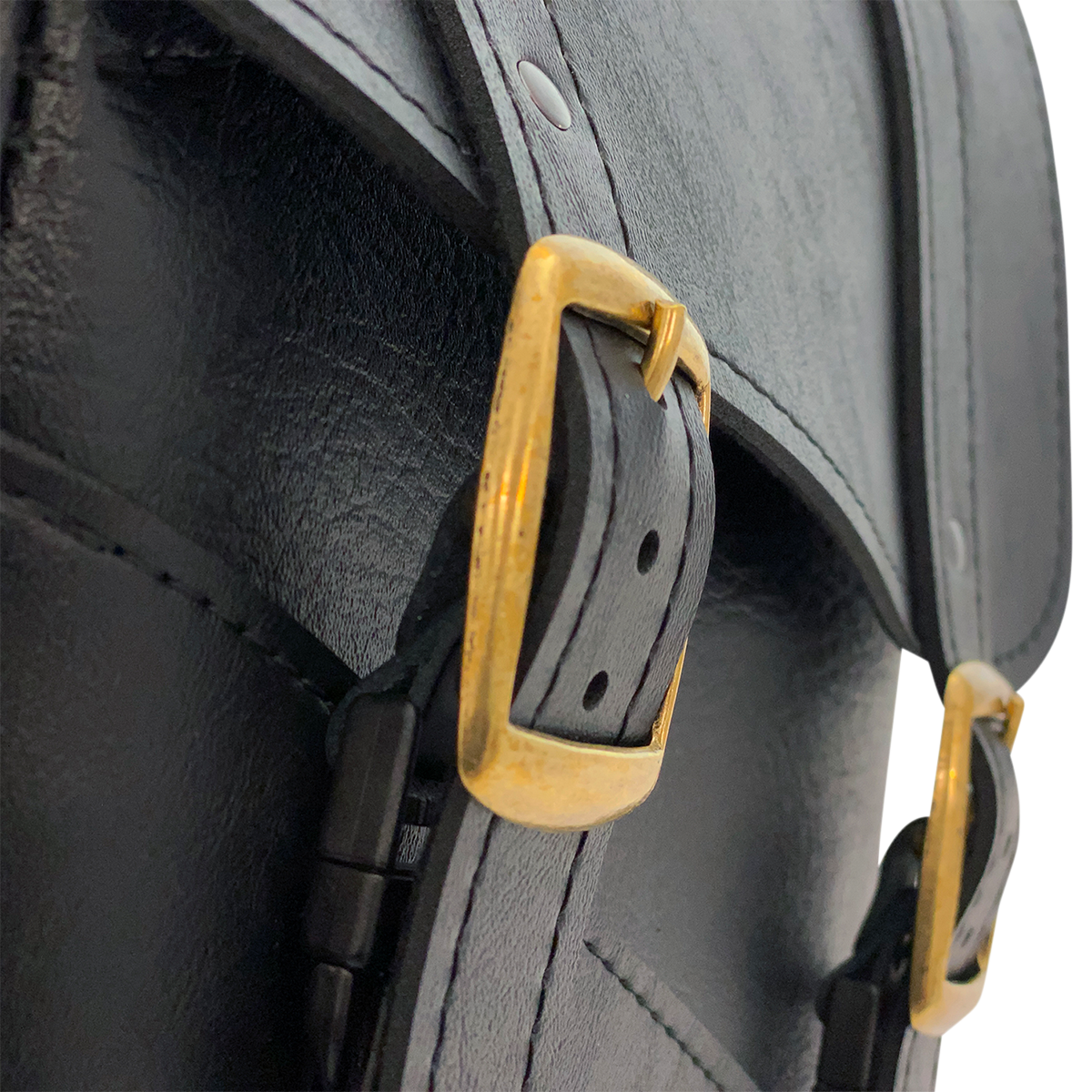 Willie & Max Brass Monkey Swing Arm Saddlebag For Harley Sportster 1986-2022
