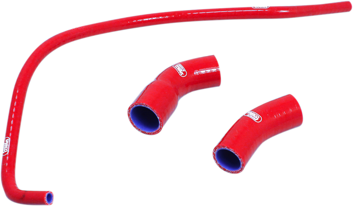 Samco sport Radiator Hose Kit - Red - Yamaha