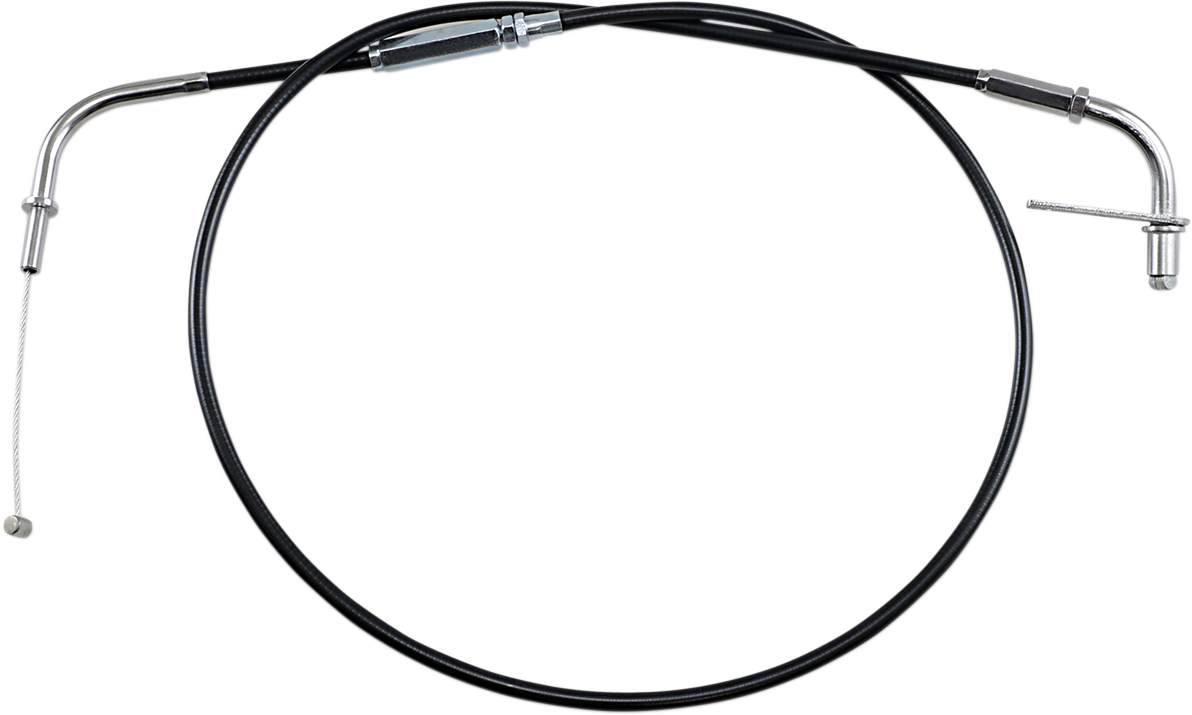 Black Vinyl Throttle Cable