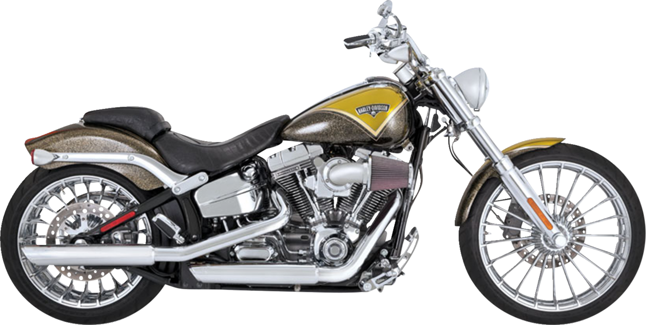 VANCE & HINES 3" Twin Slash Slip-On Mufflers