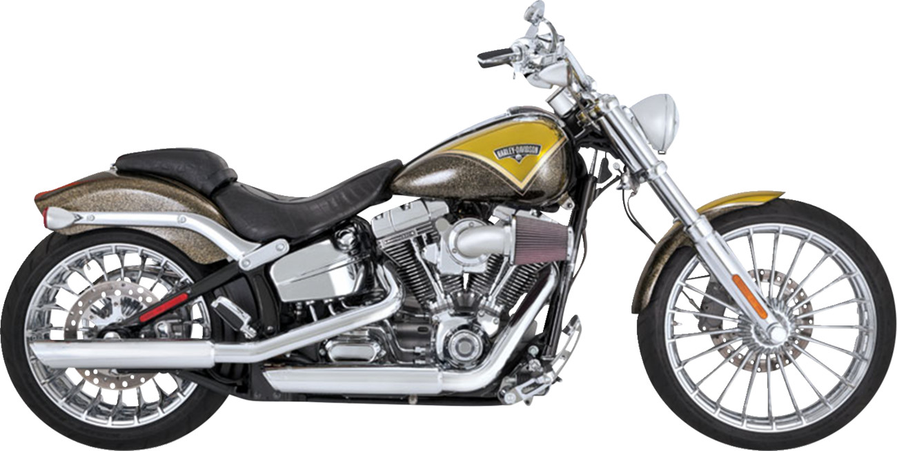 VANCE & HINES 3" Twin Slash Slip-On Mufflers