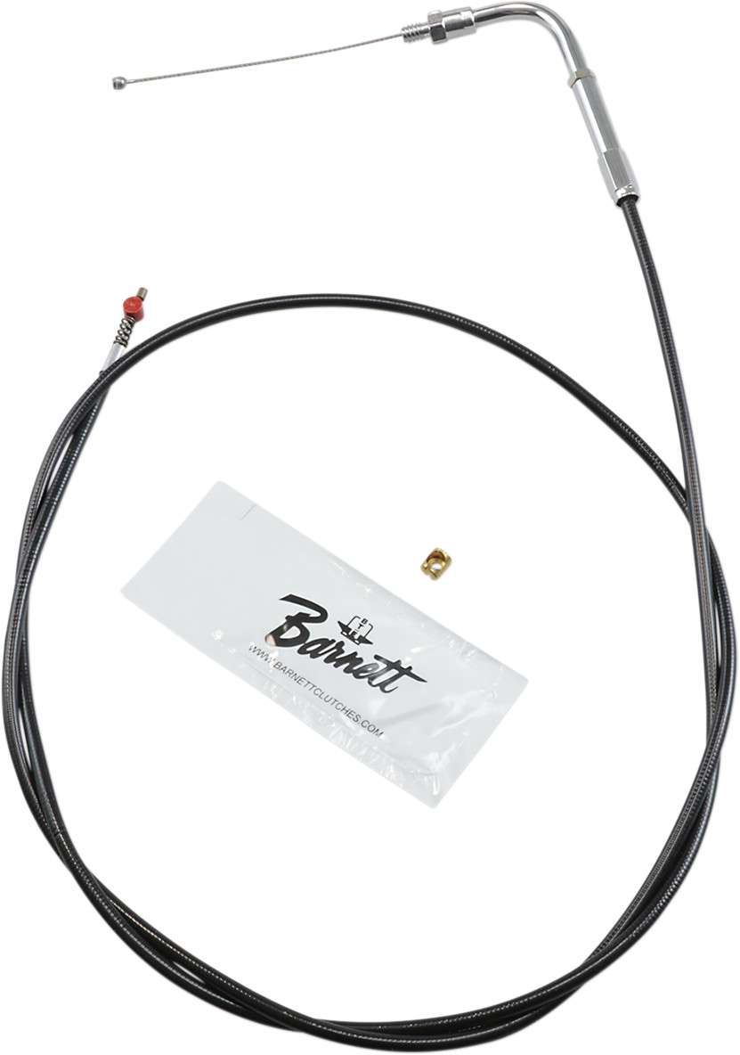 BARNETT Black Vinyl Throttle/Idle Cable
