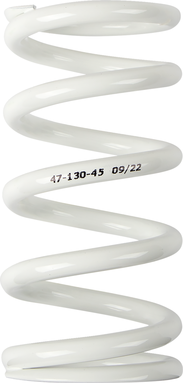 Moose offroad Shock Spring - 47 mm OD - 45 n/mm - White Husqvarna/KTM/Gas Gas