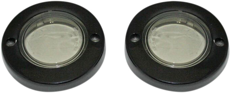 Custom Dynamics ProBEAM Flat Bezel Turn Signal Adapters For Harley 1986-2025