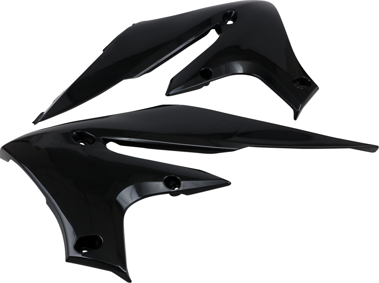 Cycra Powerflow Radiator Shrouds Yamaha YZ250F / YZ450F 2018-2024