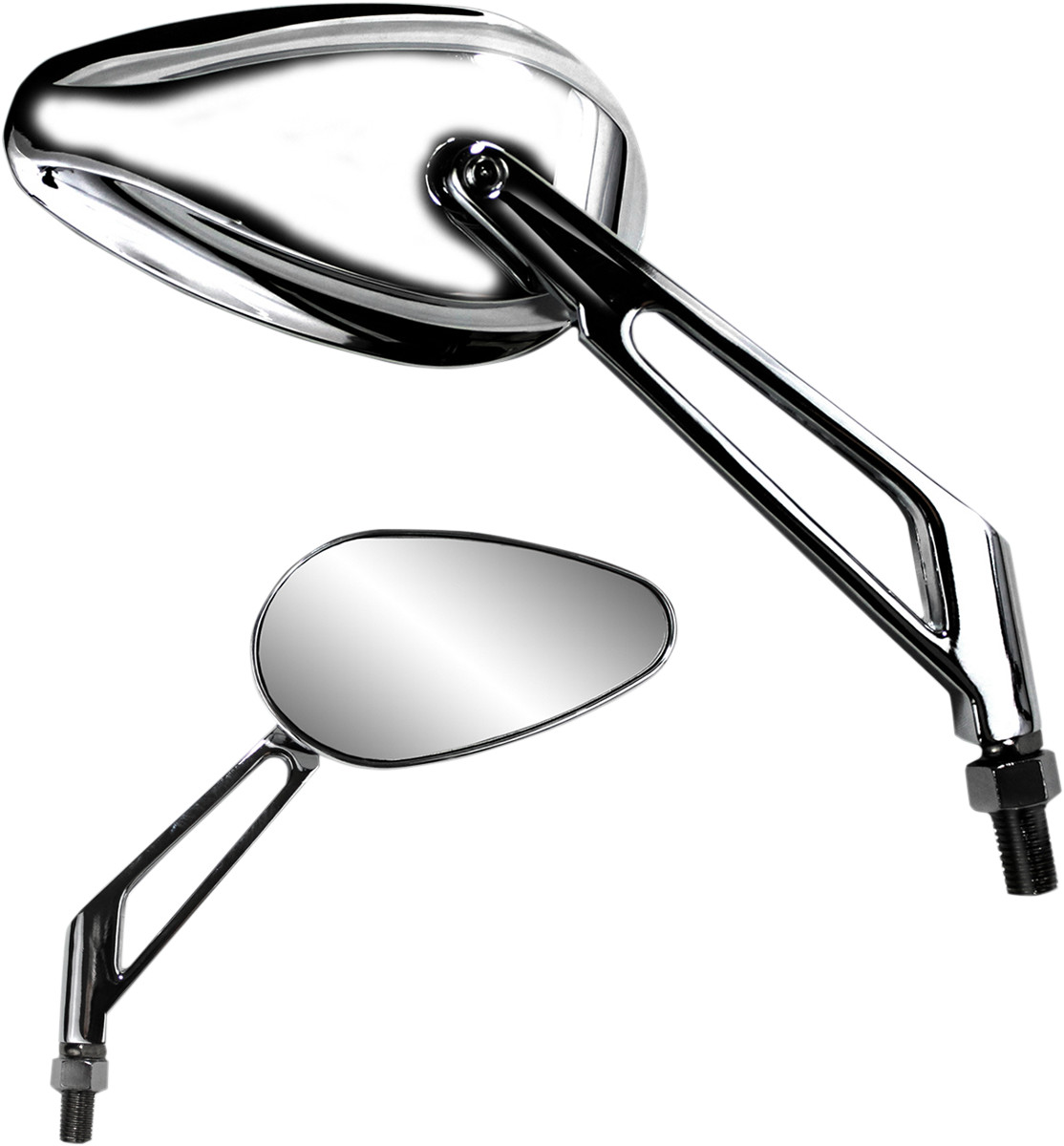 PARTS UNLIMITED X-Treme Mini Teardrop Mirror