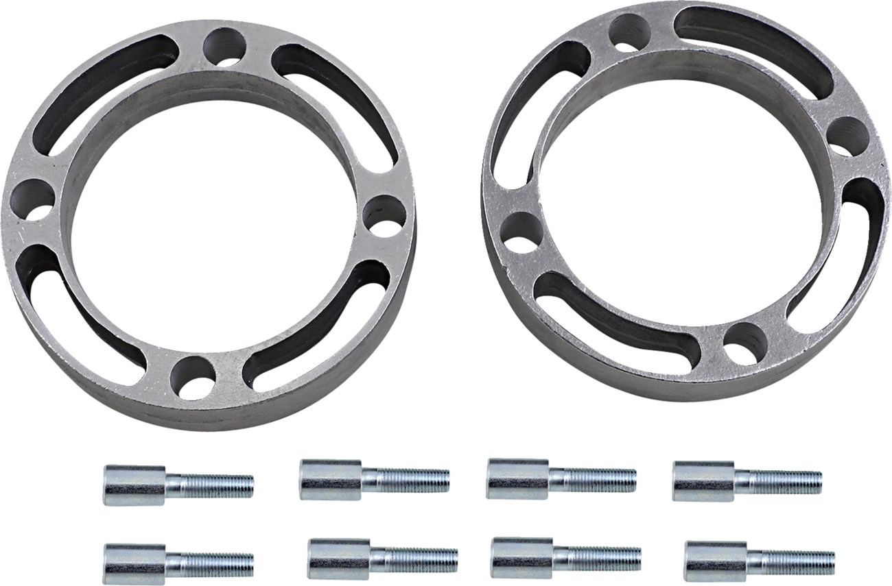Dura blue Wheel Spacer - Easy-Fit - 1.5" - 4/156 - Front/Rear - Kit - Polaris