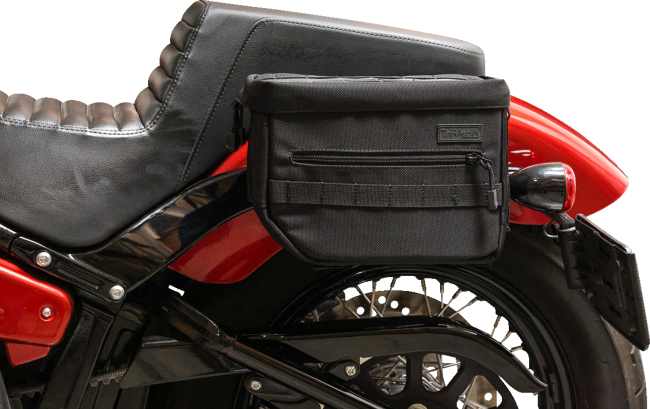 Thrashin Supply Essential / Escape Saddlebag Rack For Harley Softail / Dyna 1999-2026