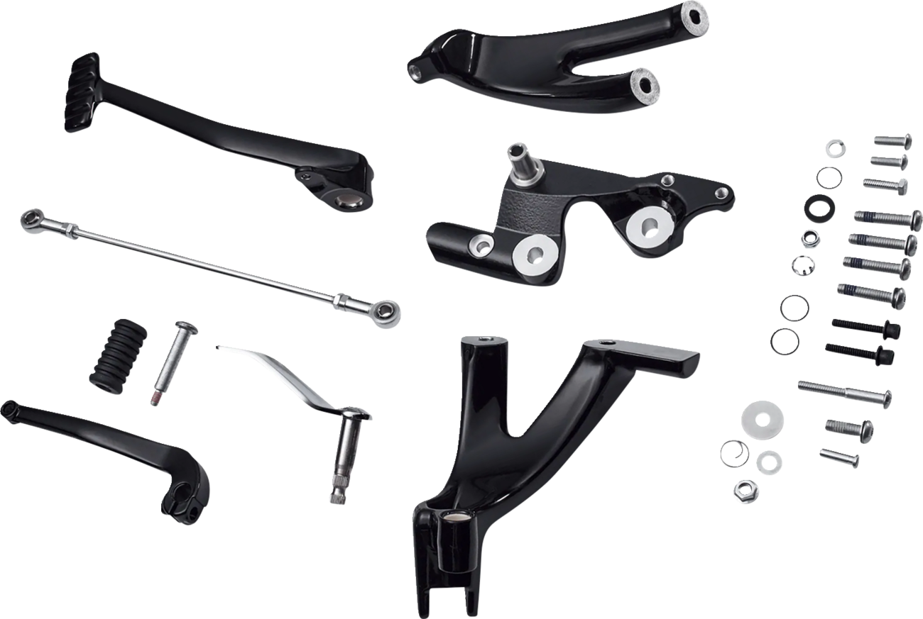 Drag specialties Forward Control Kit - Black - FL/FX Harley Davidson