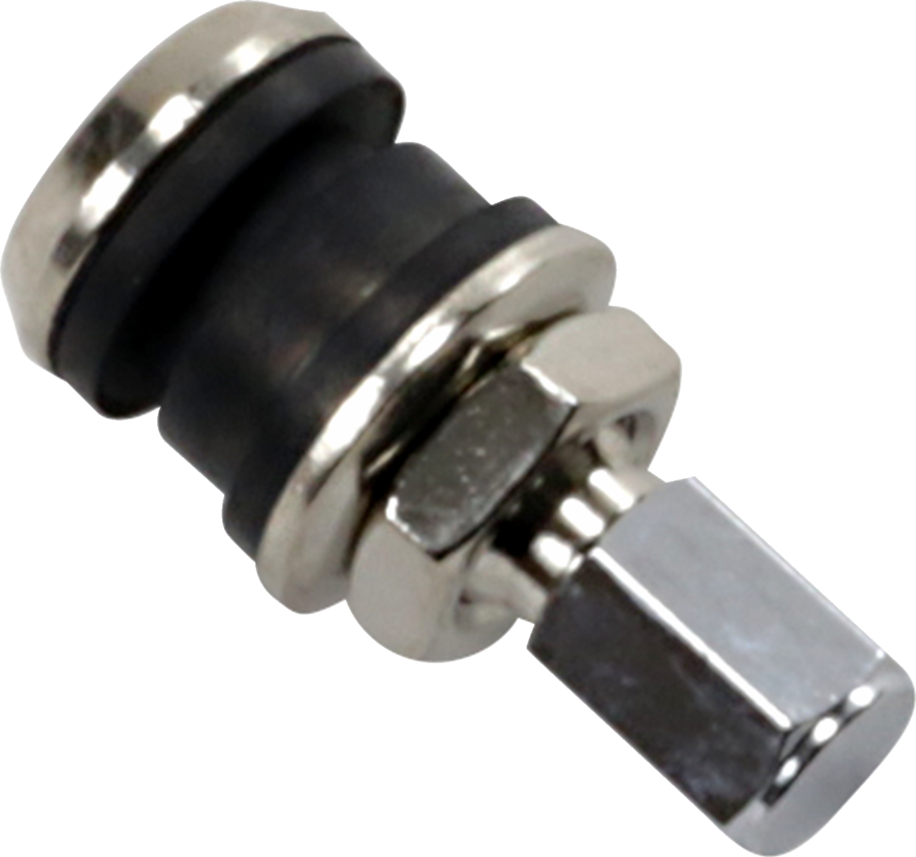 Parts unlimited Valve Stem - Bolt-In - Chrome