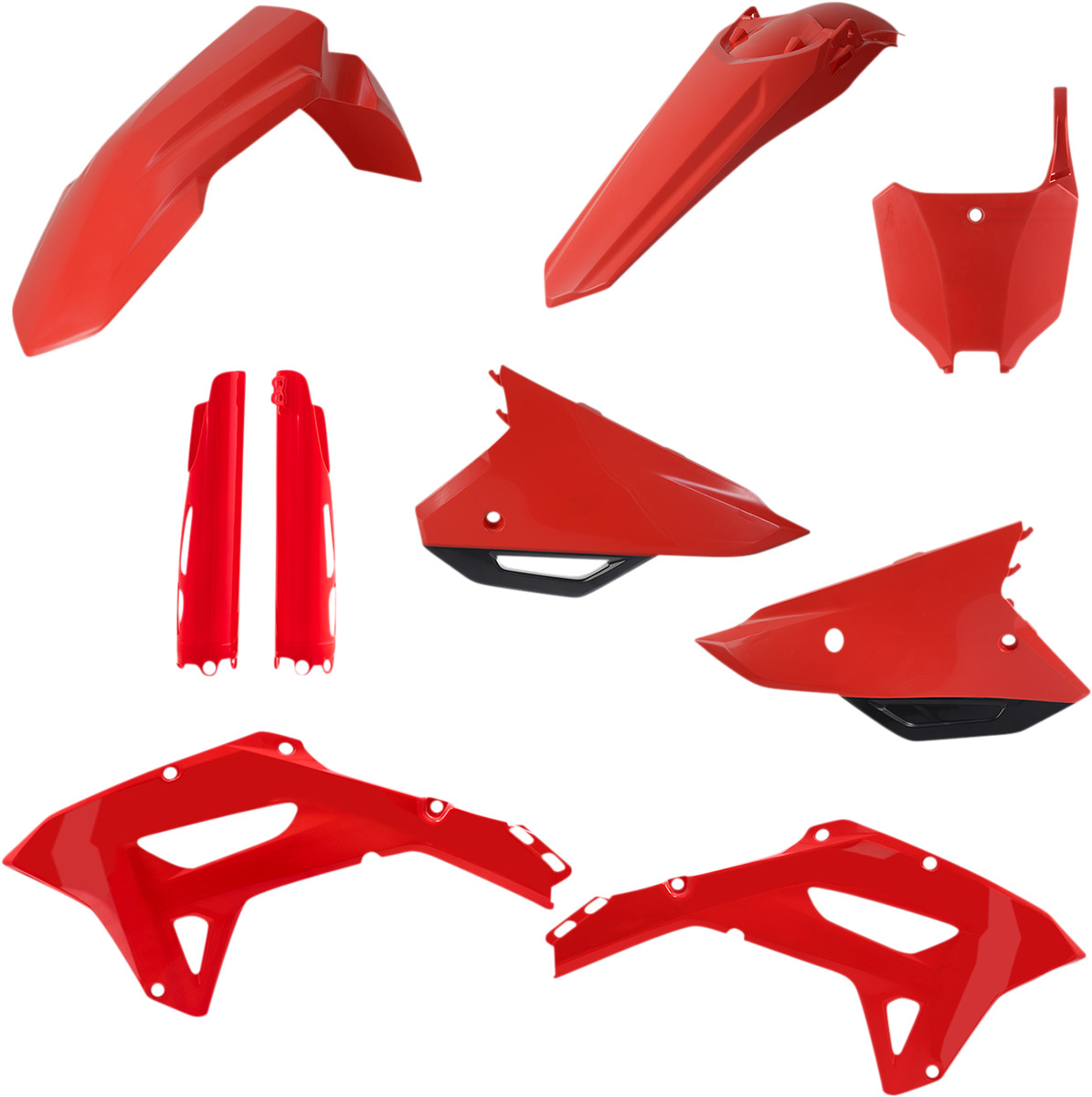 Acerbis Full Body Kit - '21-'24 OEM Red - CRF 250/450 RX '21-'24 2021-2024 Honda CRF450RX / 2022-2024 Honda CRF250RX