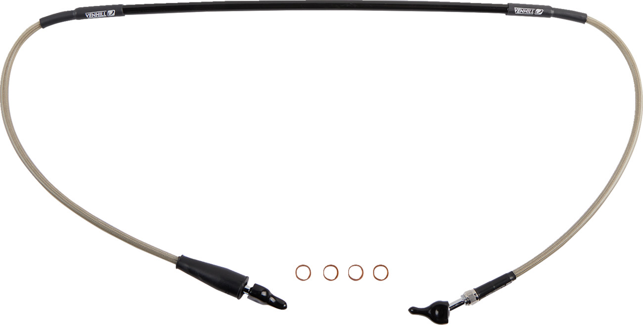 Moose Racing Stainless Steel Braided Brake Line