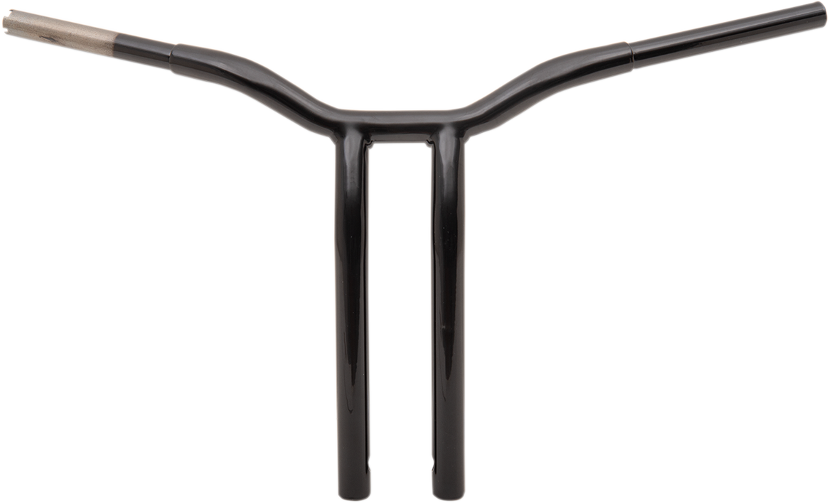 La choppers Kage Fighter Welded Bent-Riser Handlebar - One Piece - 16" - Black