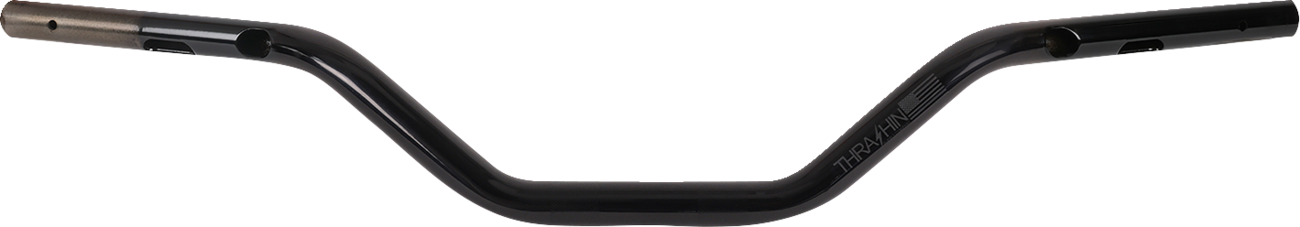 Thrashin supply co. 1" Handlebar - Mid Bend - Black Harley Davidson