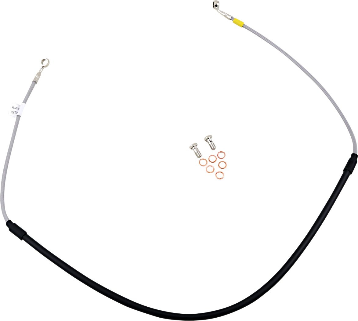 Gbrakes Brake Line Kit - Stainless Steel 2000-2007 Honda XR650R / 1993-2013 Honda XR650L