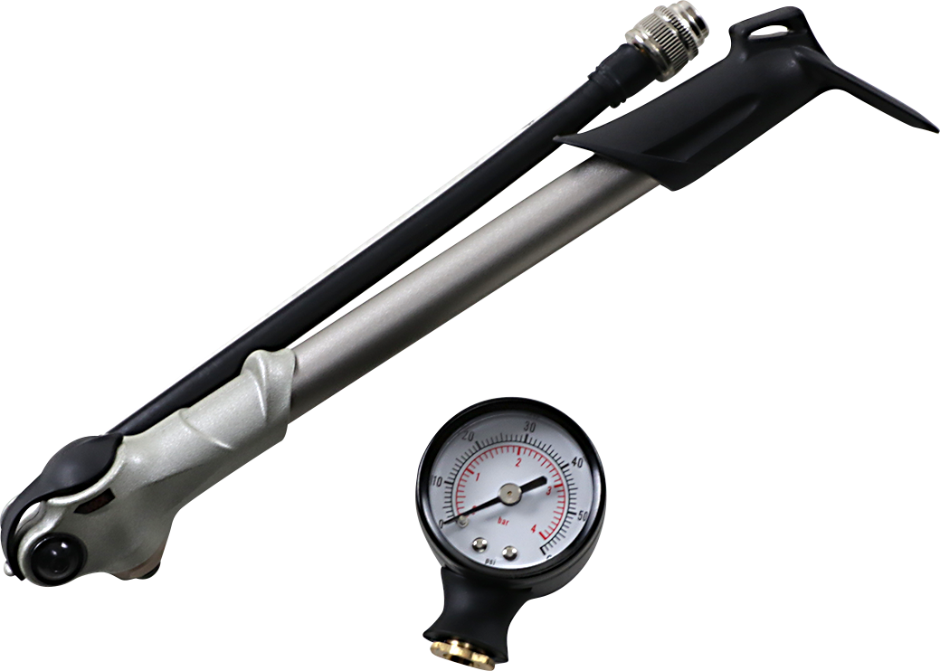 DRAG SPECIALTIES (3805-0083) Pump Air With Gauge 0-60 (PU PN 3805-0083)