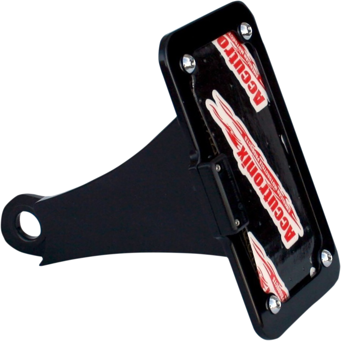 ACCUTRONIX Side Mount License Plate with LED Tag Light