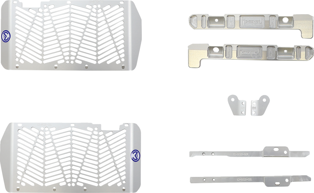 Moose Racing Billet Radiator Guards