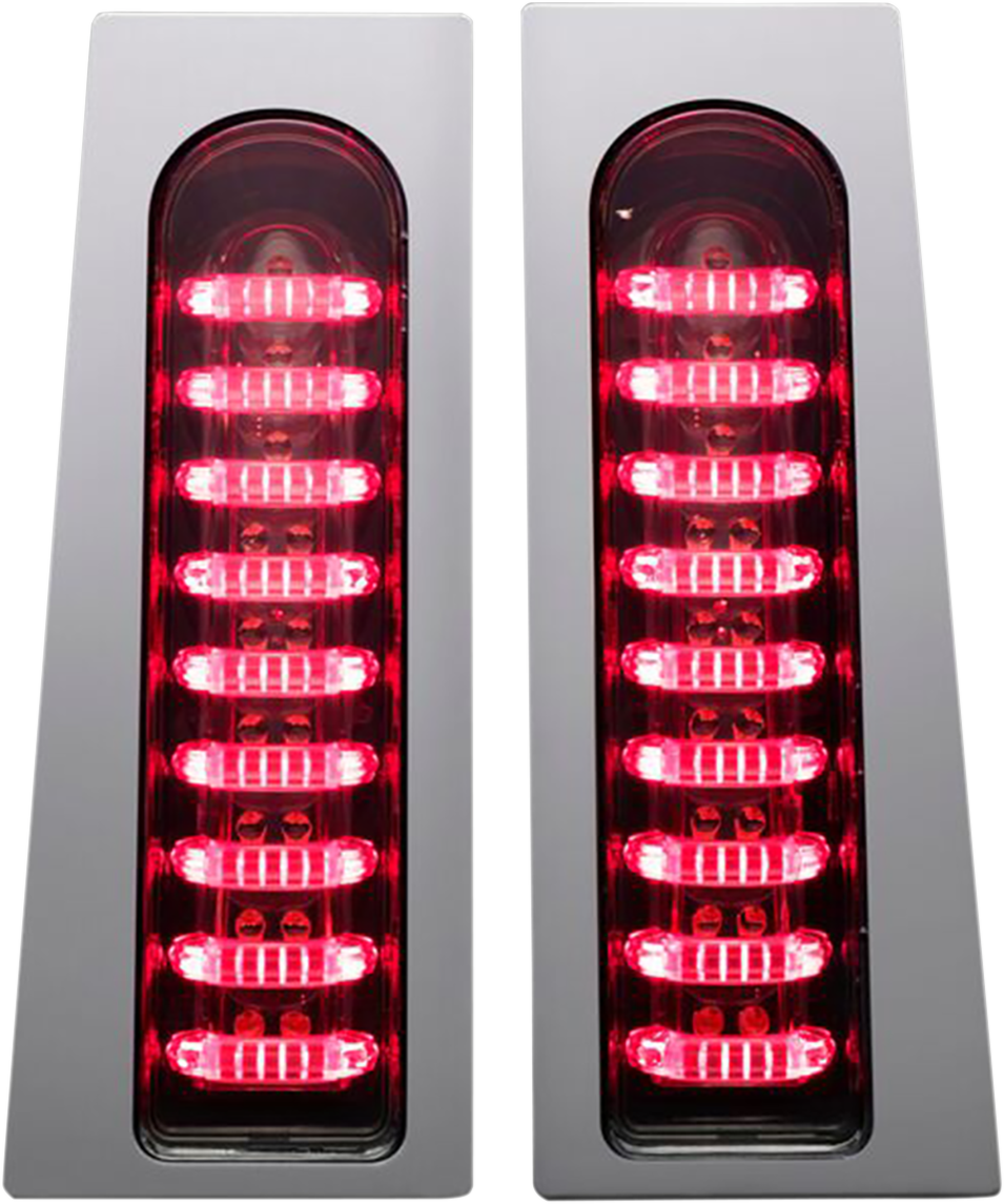 Custom dynamics ProBEAM® Fillerz® Saddlebag LED Lights Harley Davidson