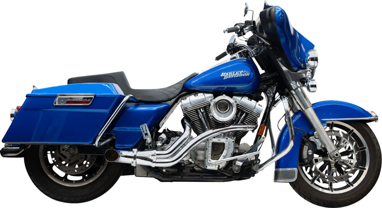 Trask BMF 2-Into-1 Exhaust System For Harley Touring