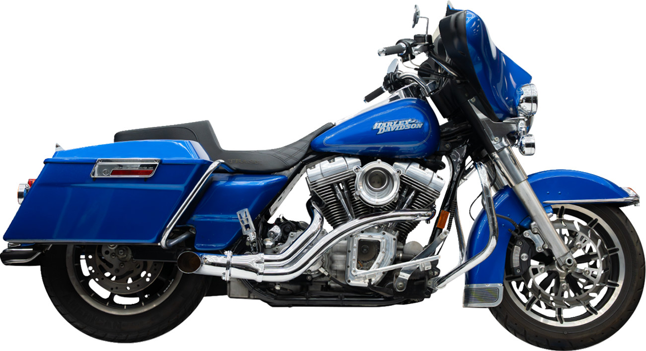 Trask BMF 2-Into-1 Exhaust System For Harley Touring 1999-2016