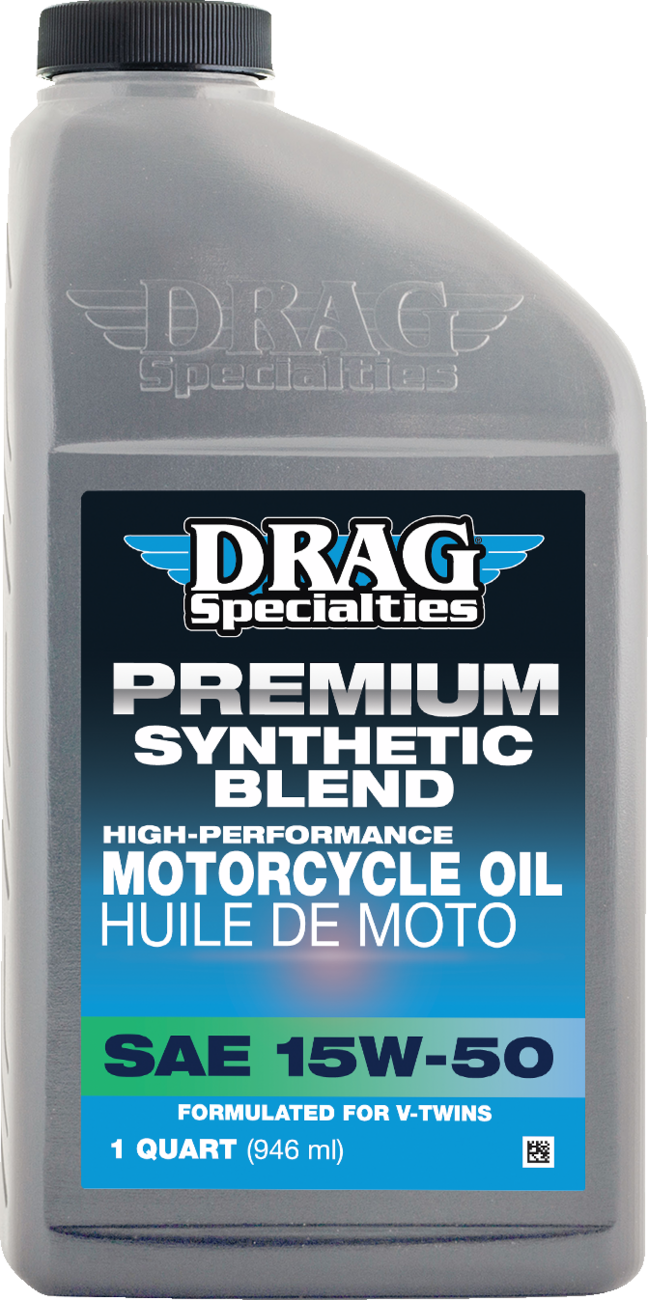 DRAG SPECIALTIES OIL Synthetic Blend 15W-50 Motorcycle Oil