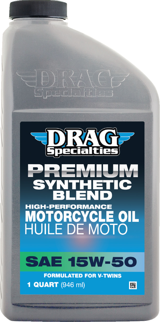 DRAG SPECIALTIES OIL Synthetic Blend 15W-50 Motorcycle Oil