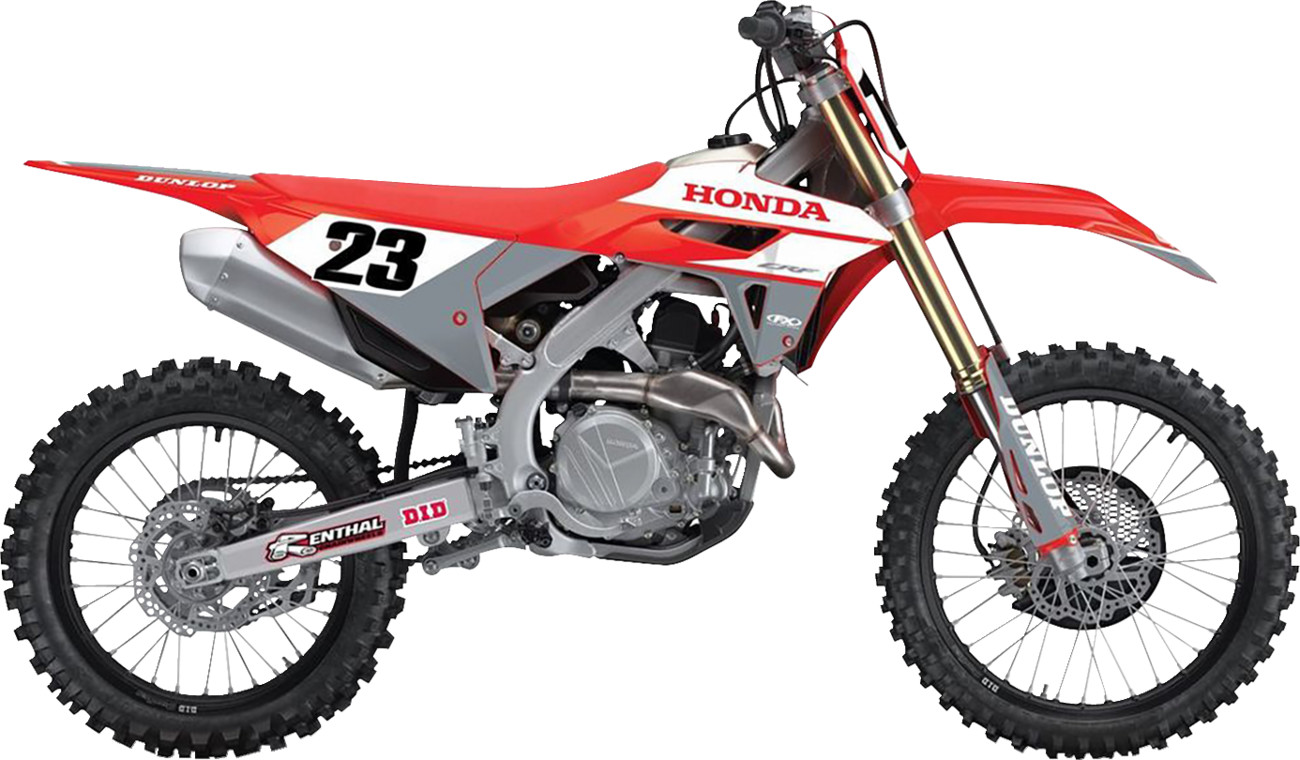 Factory Effex EVO 21 Shroud / Airbox Graphics Kit Honda CRF250R / CRF450R 2025