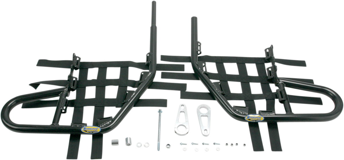 MOTORSPORT PRODUCTS (81-3212) EZ-Fit Nerf Bar Kit | Nerf Bars - Raptor 660 - Black