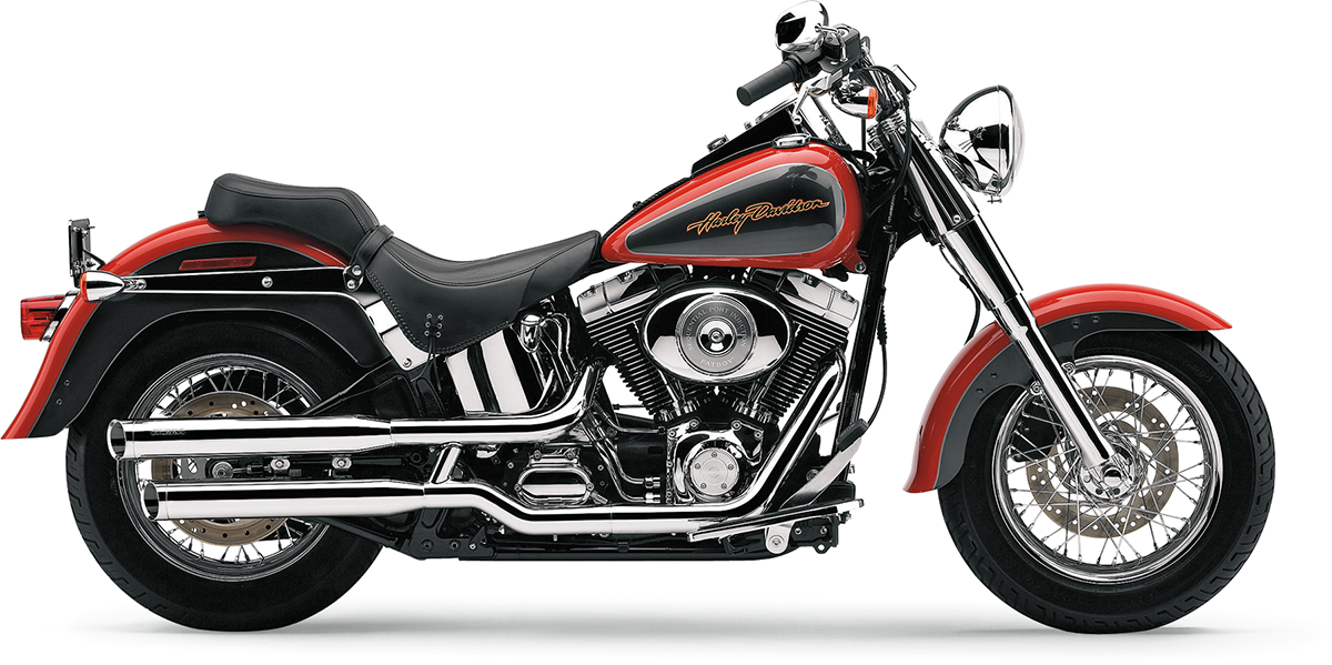 Cobra Chrome Slashcut Mufflers Harley Davidson