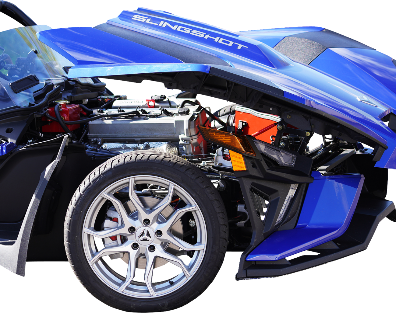 SHOW CHROME Adjustable Hood Rod