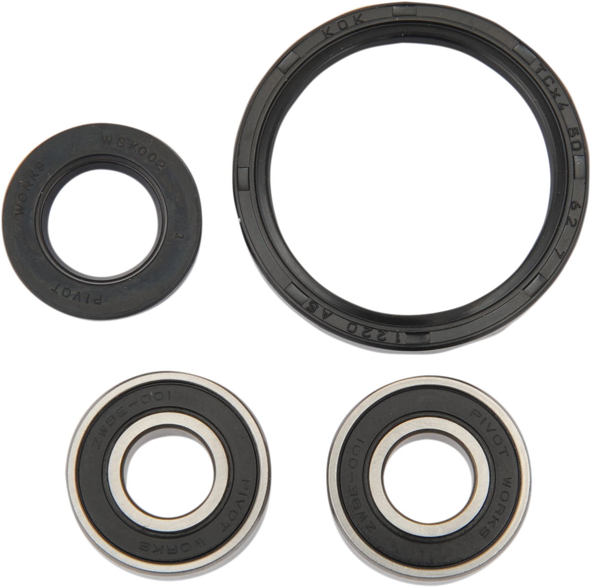 Pivot Works Front Wheel Bearing Kit Kawasaki 200cc-650cc 1992-2008