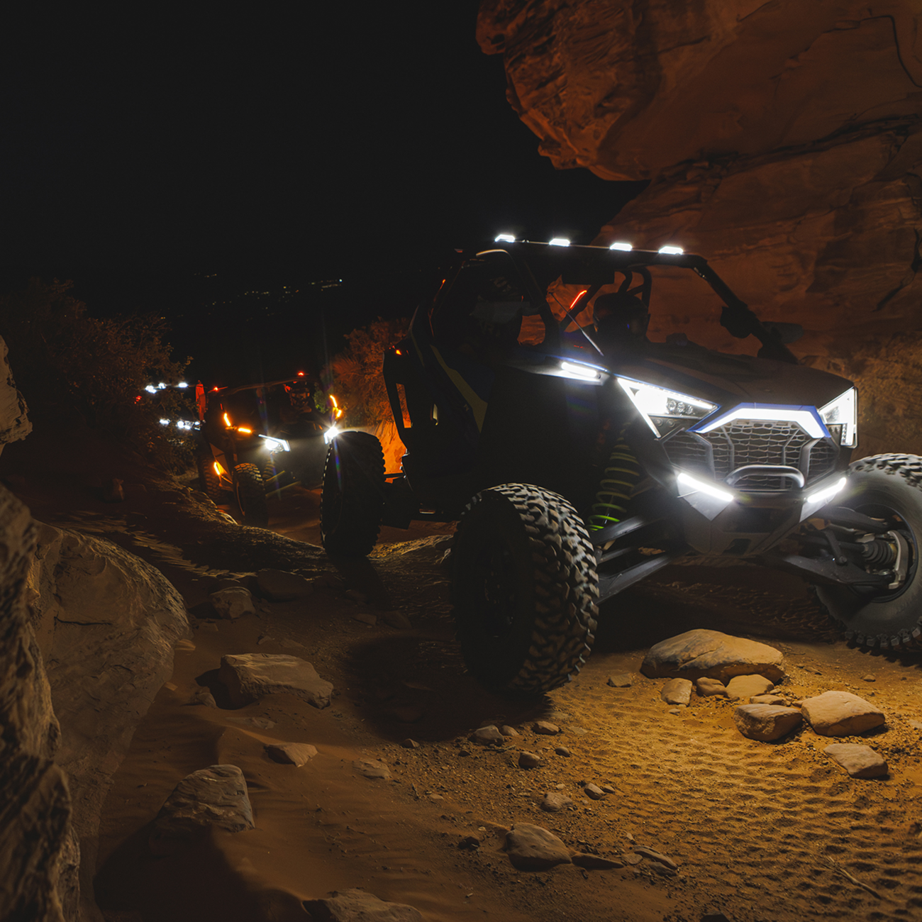 Ravek Apex Lights™ - Running - White - RZR Turbo R Polaris