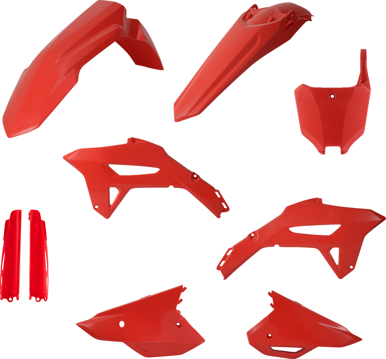 Acerbis Full Body Kit - Red - CRF 250R/450R/R-S '22-'24 2021-2024 Honda CRF450R / 2022-2024 Honda CRF250R / 2023-2024 Honda CRF450R-S