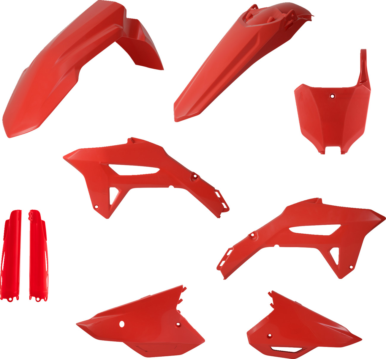 Acerbis Full Body Kit - Red - CRF 250R/450R/R-S '22-'24 2021-2024 Honda CRF450R / 2022-2024 Honda CRF250R / 2023-2024 Honda CRF450R-S