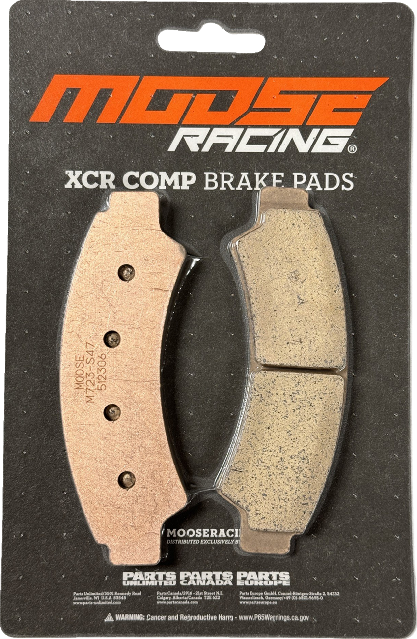 Moose Racing XCR Sintered Brake Pads