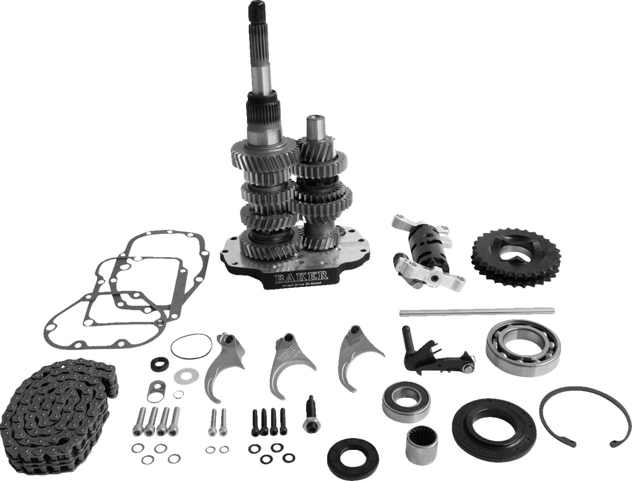 BAKER DRIVETRAIN Direct Drive 6-Speed Gear Set