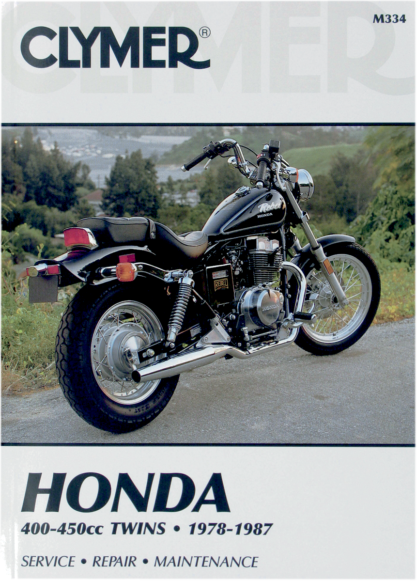 Clymer Motorcycle Repair Manual — Honda