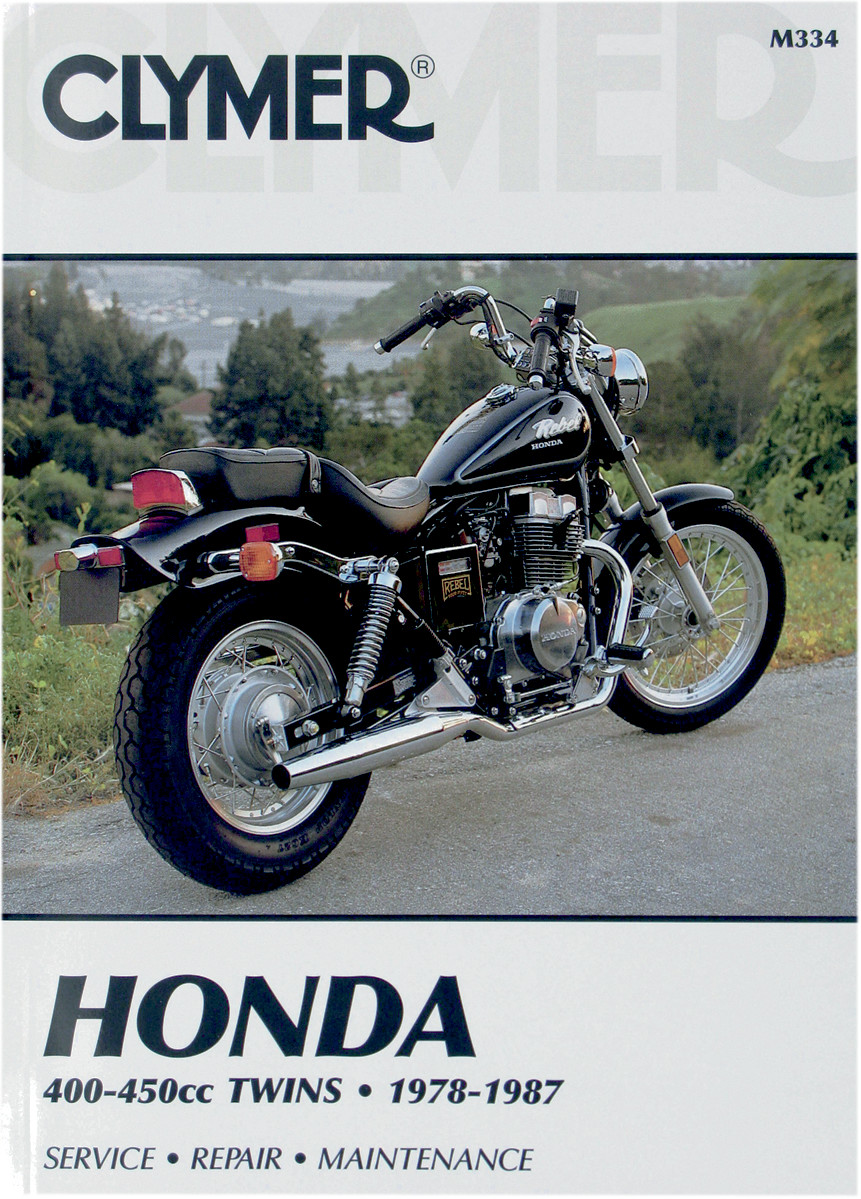 CLYMER Motorcycle Repair Manual — Honda